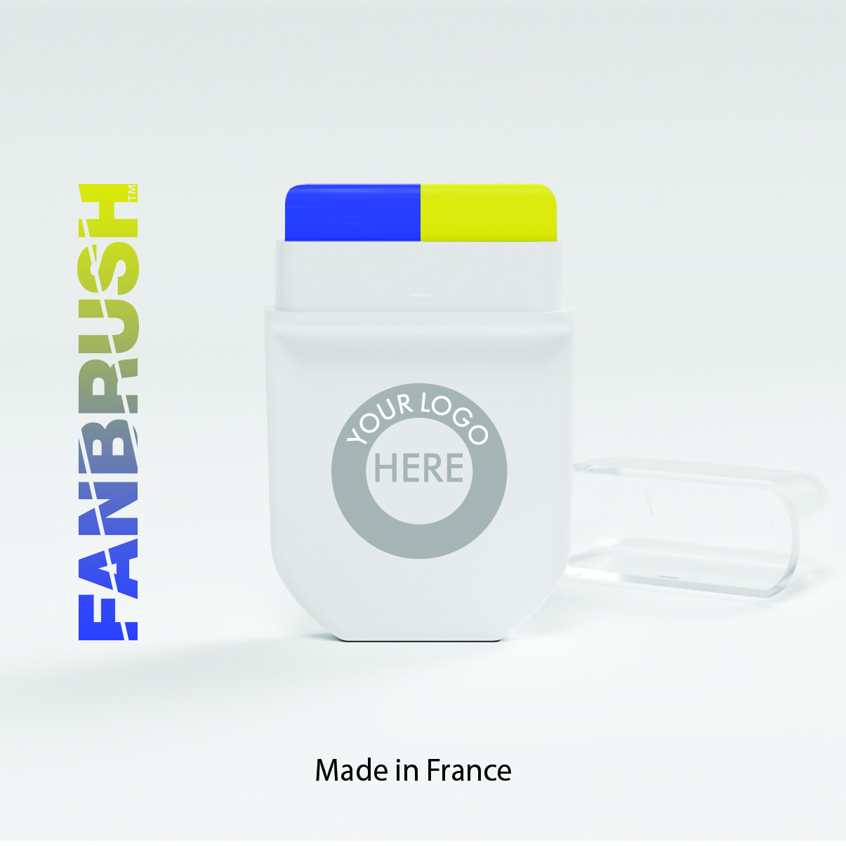 FANBRUSH Blue-Yellow