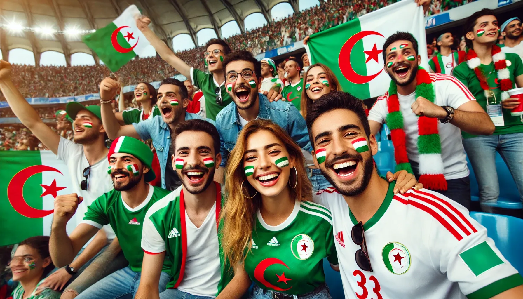 Fans of Algeria
