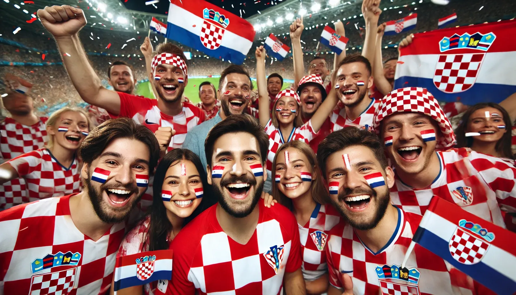 Fanbrush® face paint in Croatia