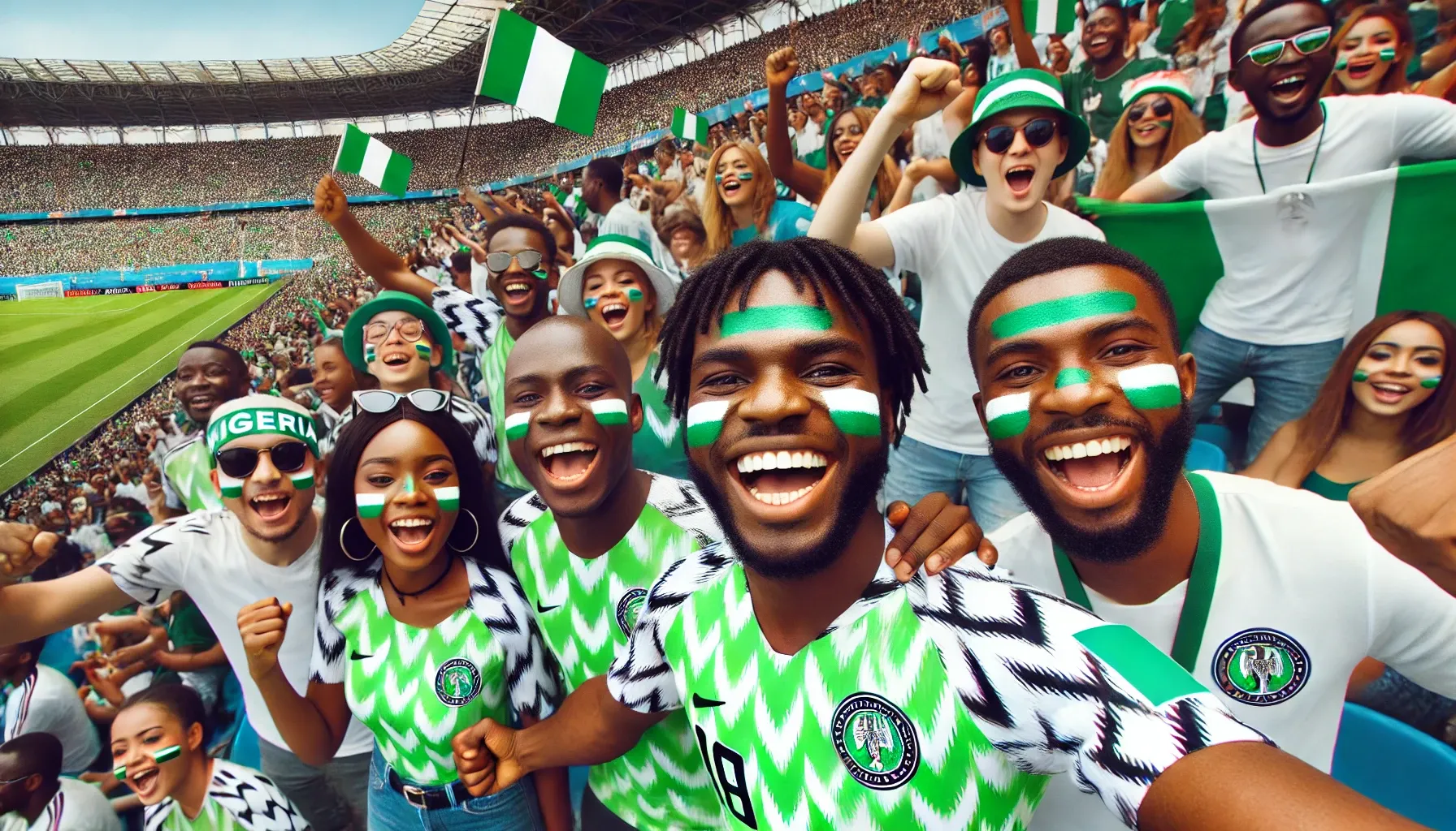 Fans of Nigeria