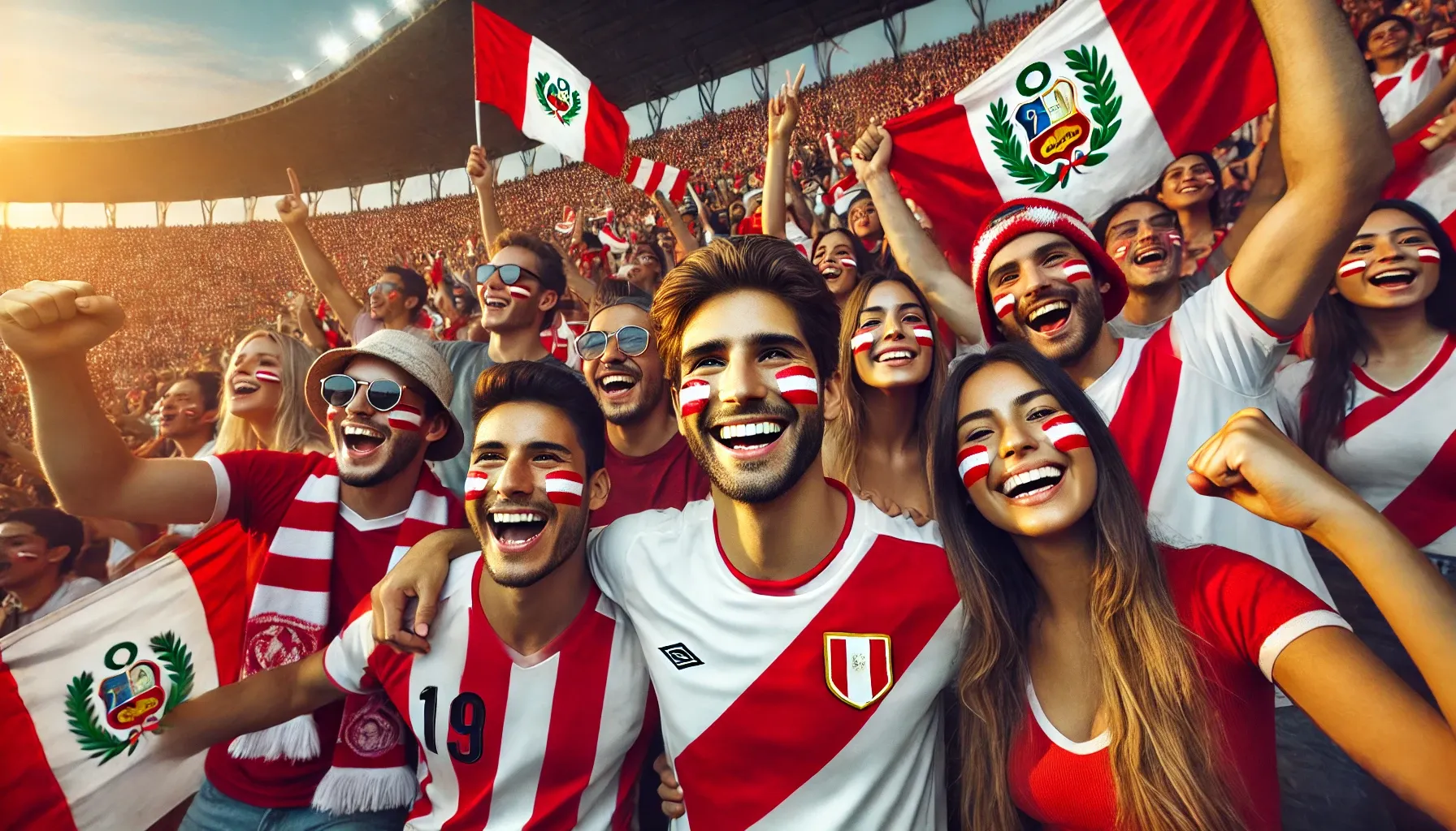 Fans of Peru
